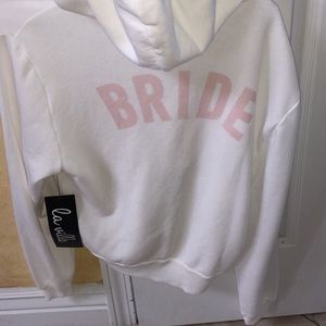 Wildfox “blushing bride” hoodie size XS